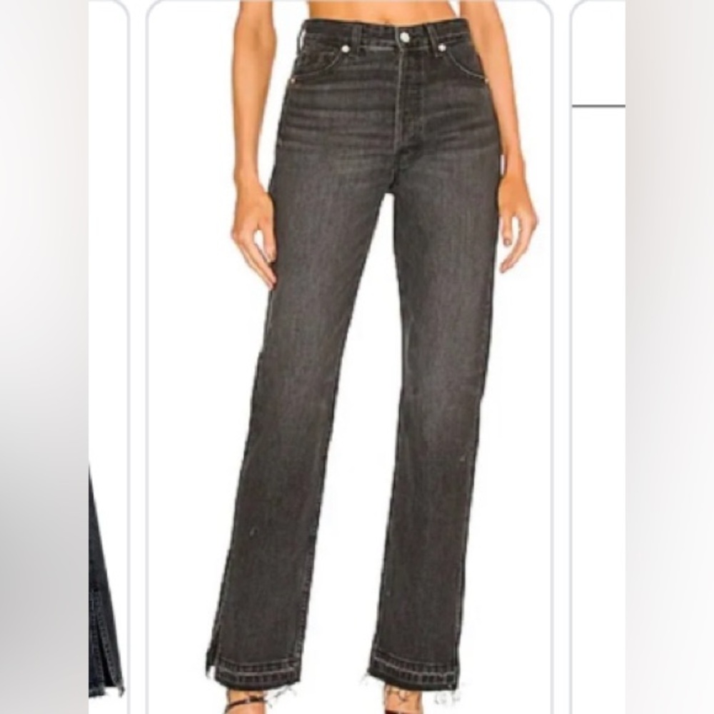 NWT EB Denim Unraveled Two Grade‎ School Washed Black size 27